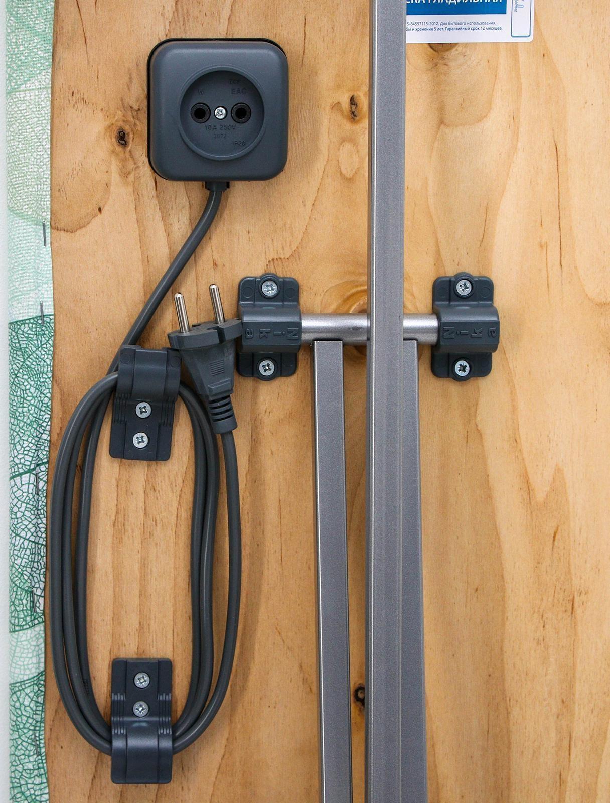 Доска гладильная Nika «Ника 3+», 122×35 см, два положения высоты 70,85 см, рисунок МИКС