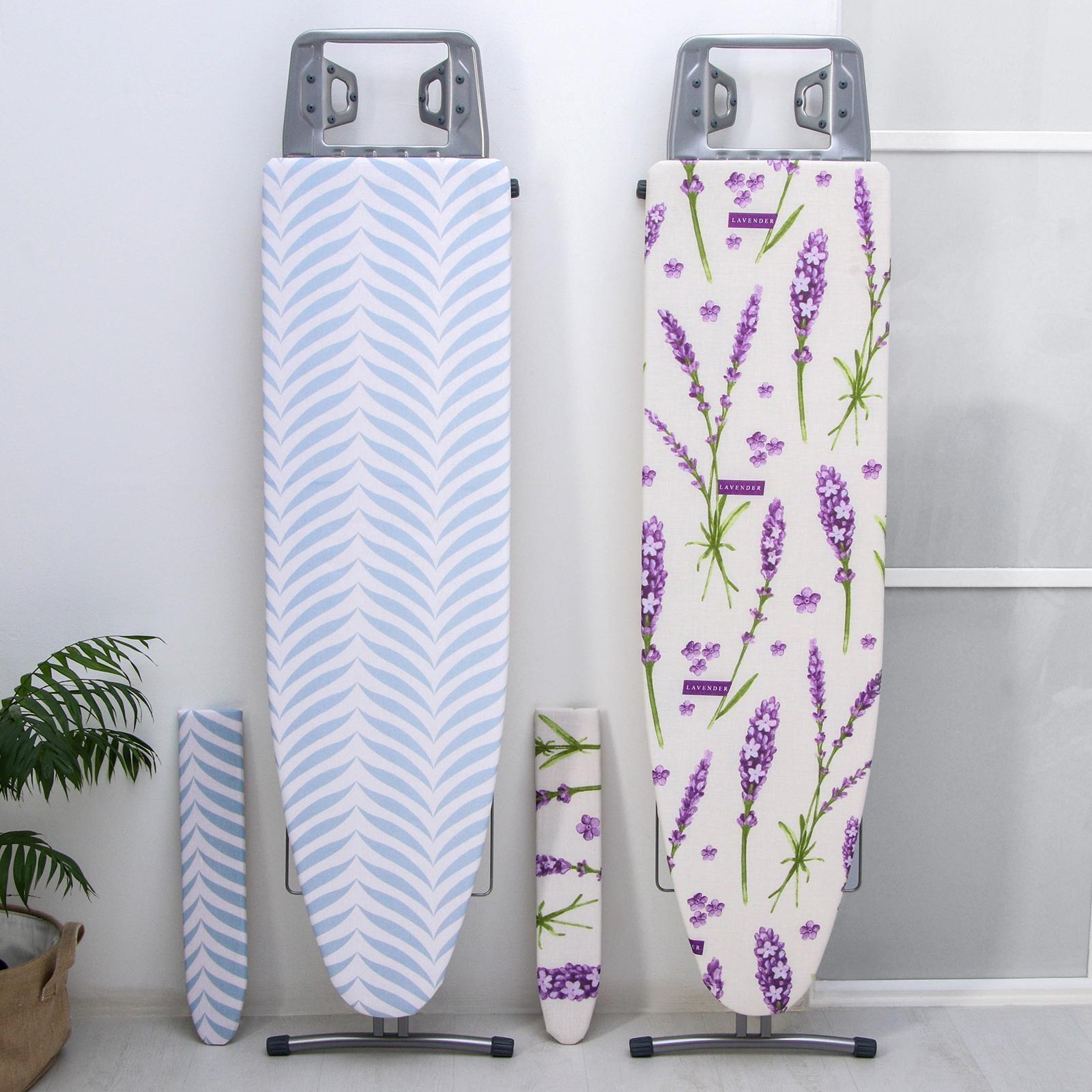 Доска гладильная Nika «Ника 3+», 122×35 см, два положения высоты 70,85 см, рисунок МИКС