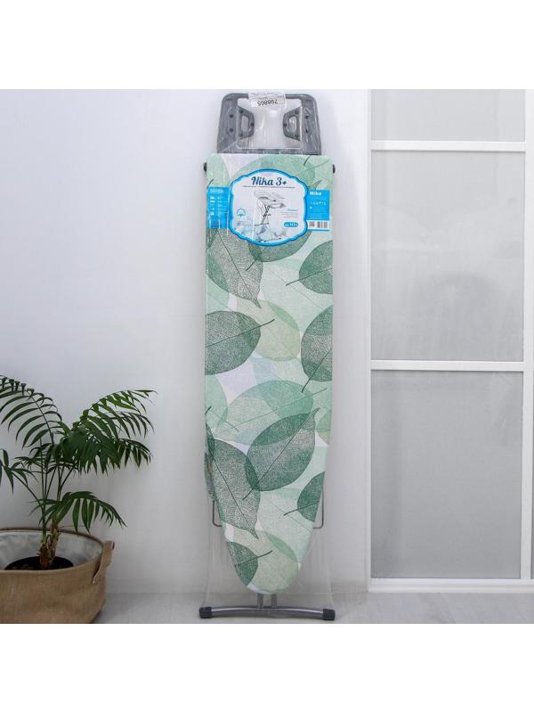 Доска гладильная Nika «Ника 3+», 122×35 см, два положения высоты 70,85 см, рисунок МИКС