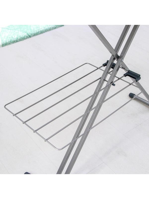 Доска гладильная Nika «Ника 3+», 122×35 см, два положения высоты 70,85 см, рисунок МИКС