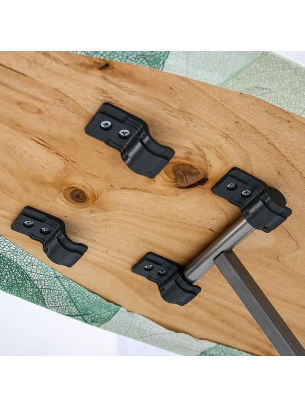 Доска гладильная Nika «Ника 3+», 122×35 см, два положения высоты 70,85 см, рисунок МИКС