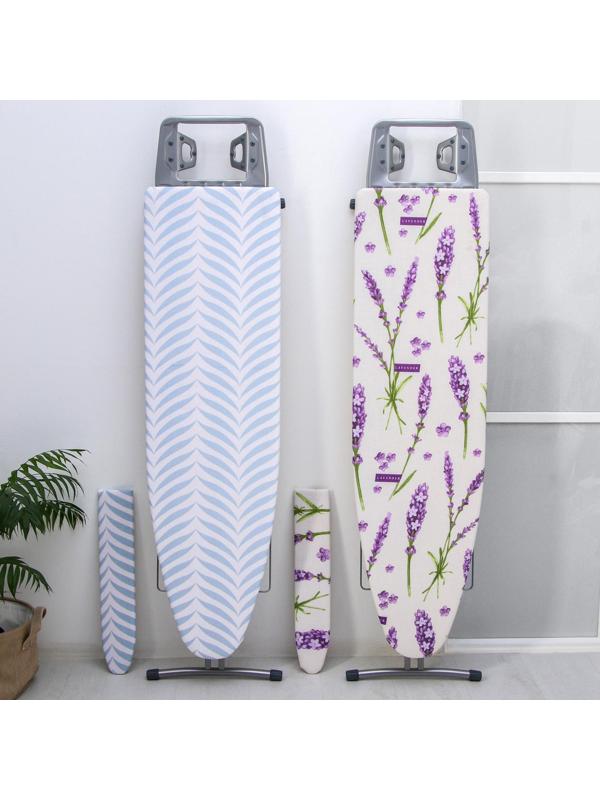 Доска гладильная Nika «Ника 3+», 122×35 см, два положения высоты 70,85 см, рисунок МИКС