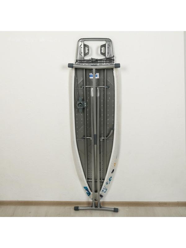 Доска гладильная Nika «Ника 10», 122×40 см, регулируемая высота до 90 см, европодставка, рисунок МИКС