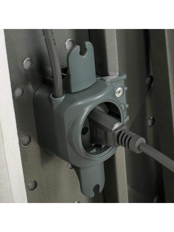 Доска гладильная Nika «Ника 10», 122×40 см, регулируемая высота до 90 см, европодставка, рисунок МИКС