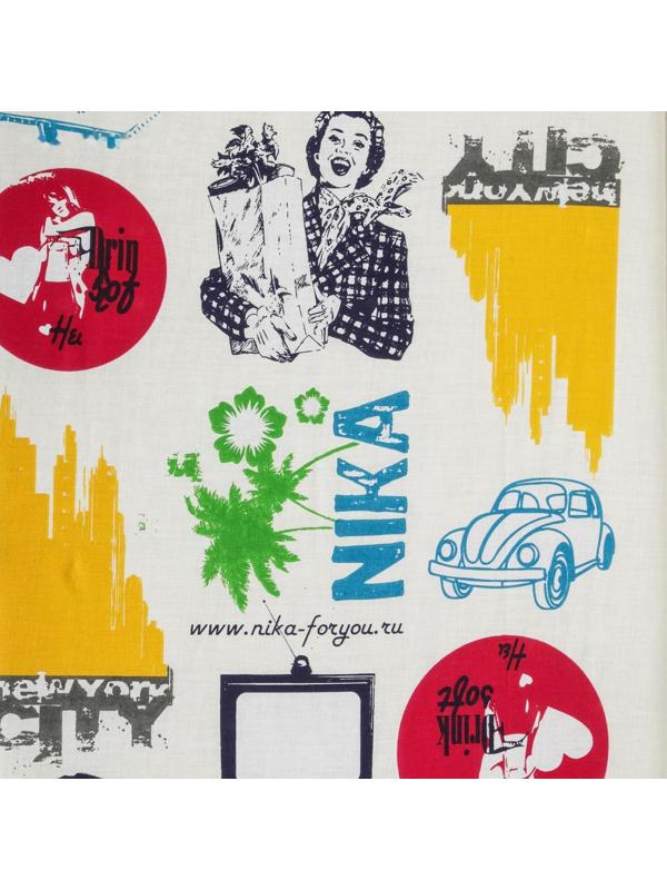 Доска гладильная Nika «Ника 10», 122×40 см, регулируемая высота до 90 см, европодставка, рисунок МИКС