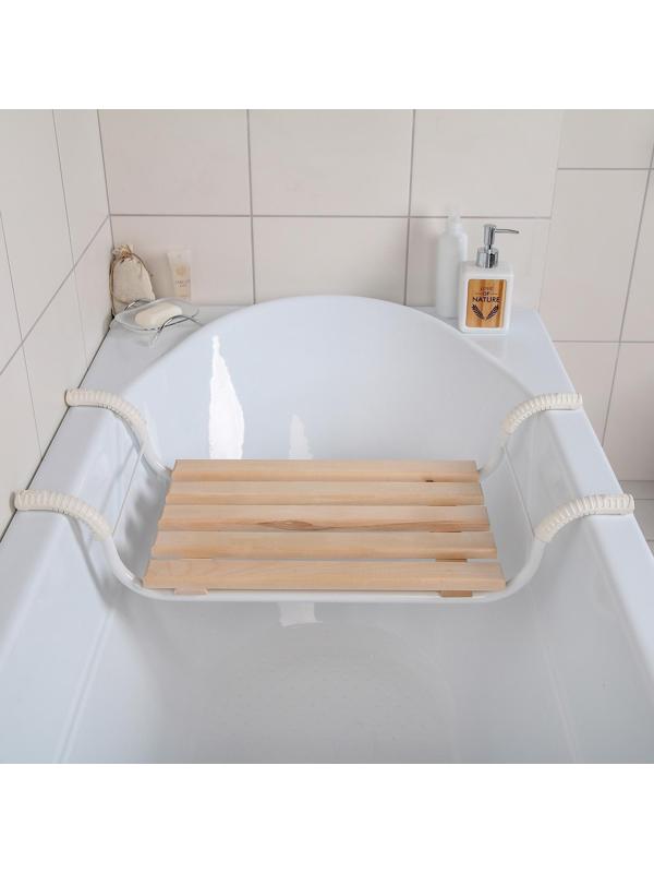 Сиденье для ванны «Классик», 5-реечное, съёмное