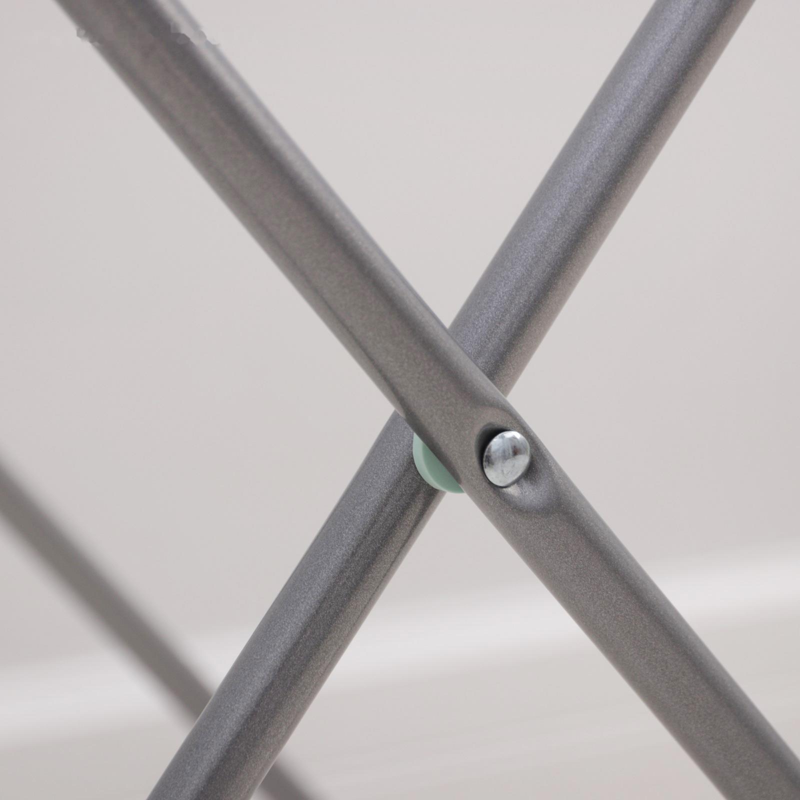 Сушилка для белья напольная складная 18 м, высота от пола 95 см, ширина 54 см, цвет серый