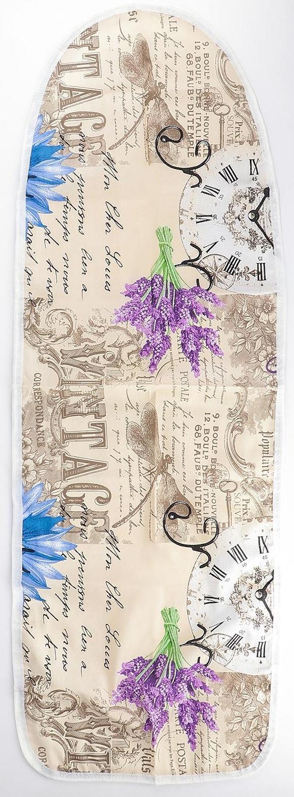 Чехол для гладильной доски Nika, 125×36 см, рисунок МИКС