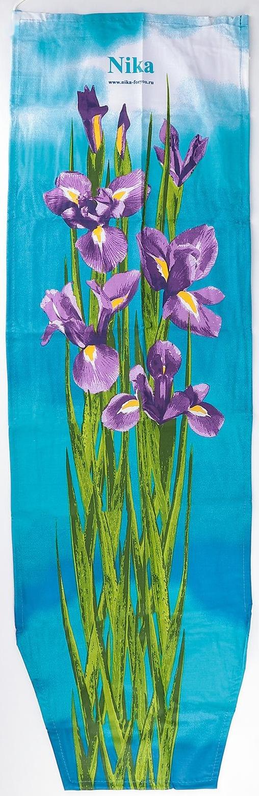 Чехол для гладильной доски Nika, 125×36 см, рисунок МИКС
