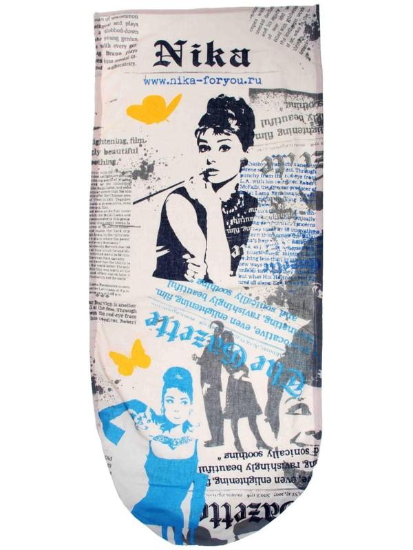 Чехол для гладильной доски Nika, 129×51 см, рисунок МИКС