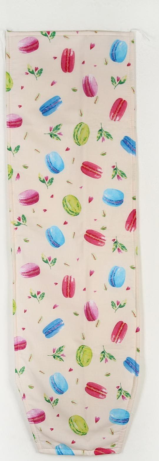 Чехол для гладильной доски Nika, 125×39 см, с поролоном, рисунок МИКС