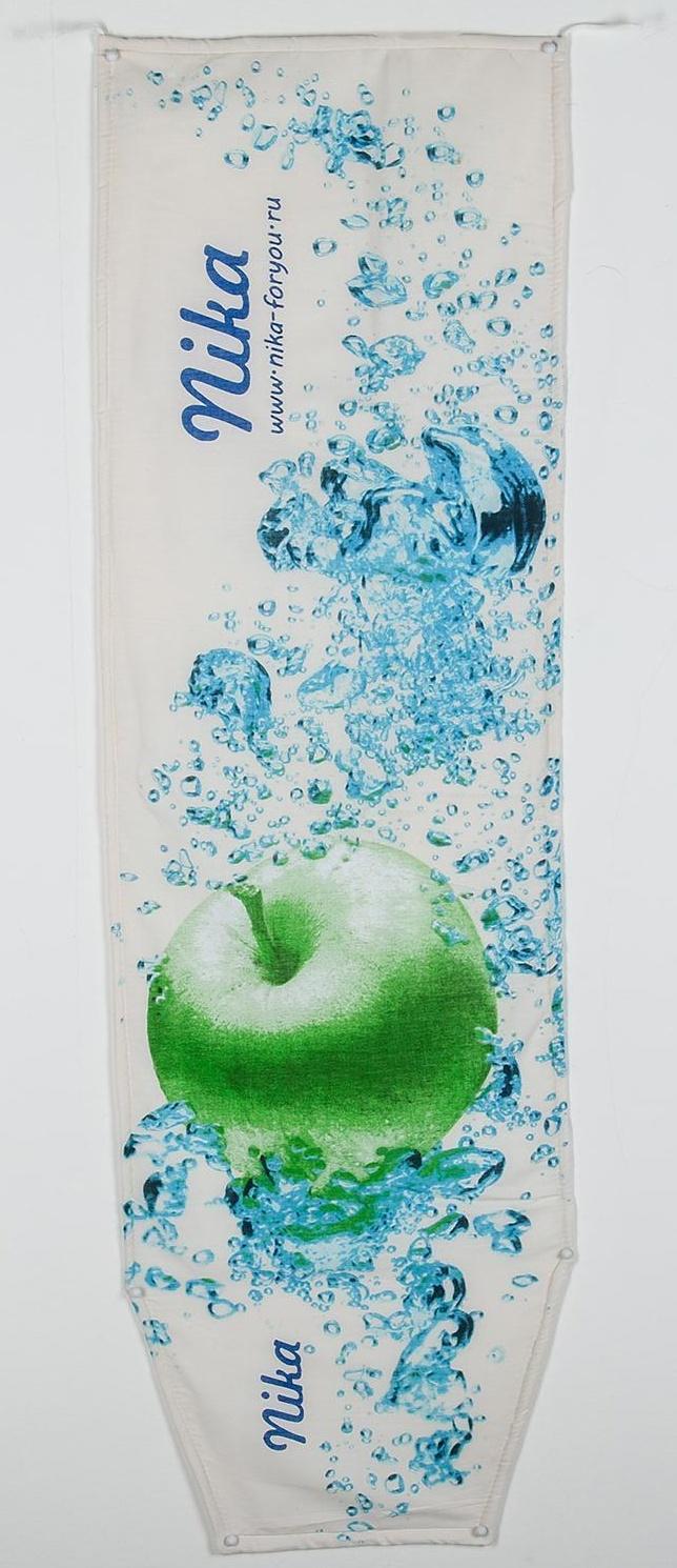 Чехол для гладильной доски Nika, 125×39 см, с поролоном, рисунок МИКС