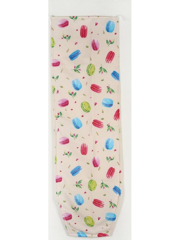 Чехол для гладильной доски Nika, 125×39 см, с поролоном, рисунок МИКС