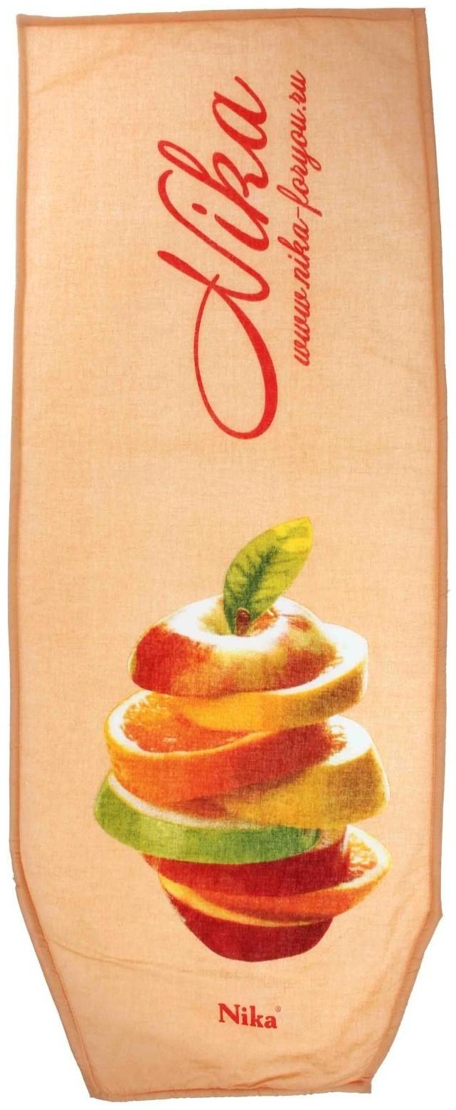 Чехол для гладильной доски Nika, 129×51 см, с поролоном, рисунок МИКС