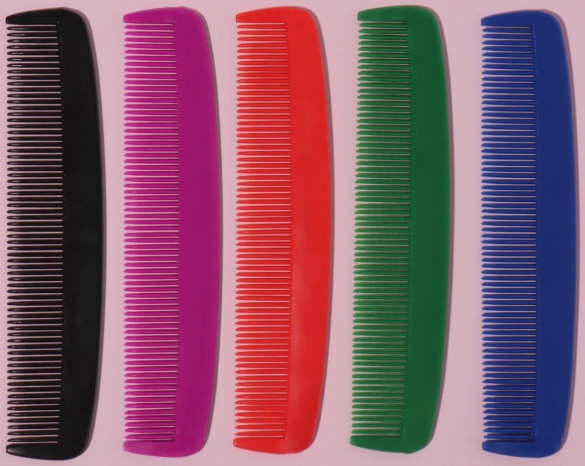 Расчёска, 14 × 3 см, цвет МИКС