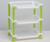 Этажерка настольная 3-х секционная, цвет МИКС