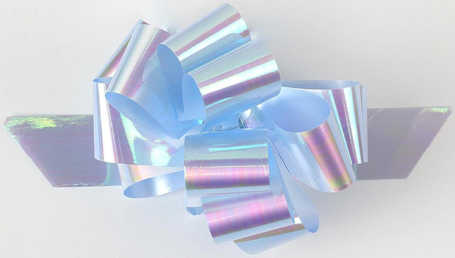 Бант-шар перламутровый, три цвета