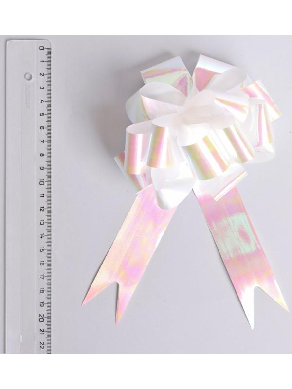 Бант-шар перламутровый, три цвета