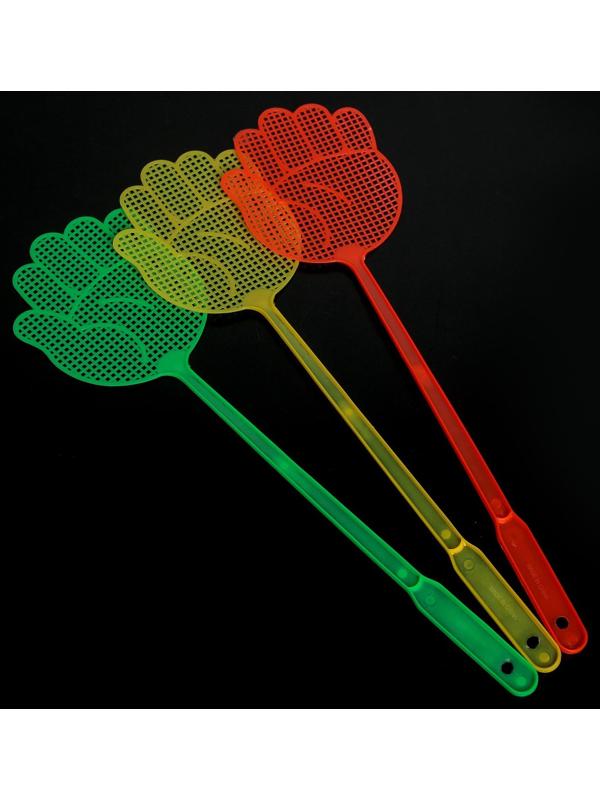 Мухобойка для защиты от насекомых «Рука», цвет МИКС