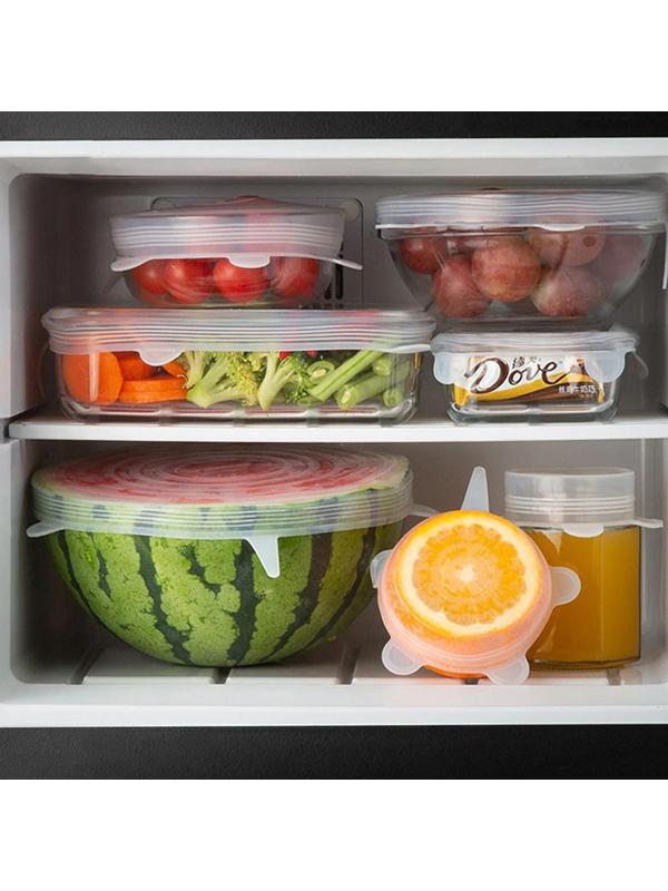 Крышка силиконовая для хранения продуктов «Черепашка», 6 см