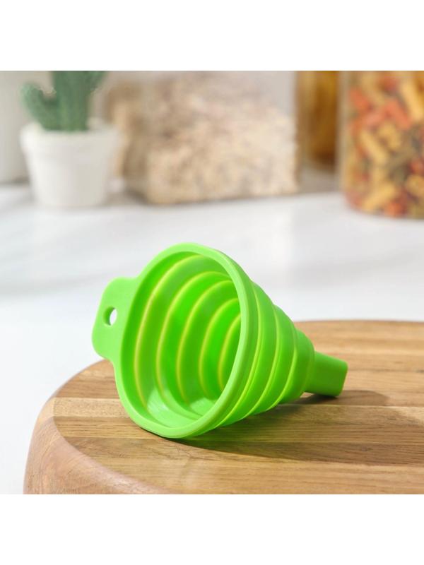 Воронка складная Доляна «Квадро», 7×9 см, цвет МИКС