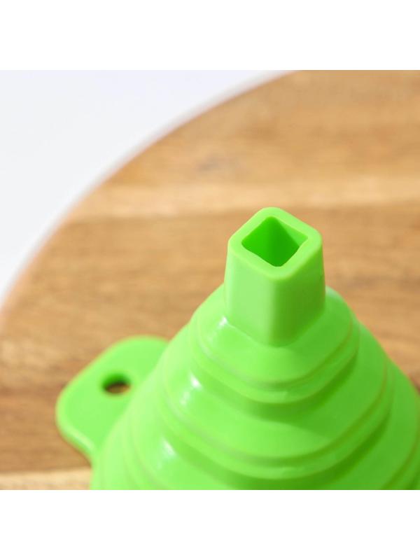 Воронка складная Доляна «Квадро», 7×9 см, цвет МИКС