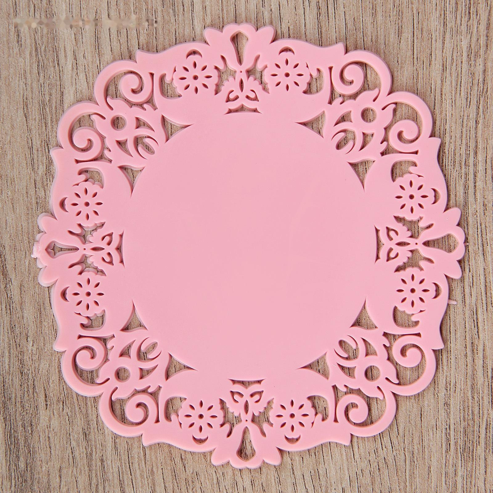 Набор подставок под горячее «Чаепитие», 4 шт, 10 см, цвет МИКС