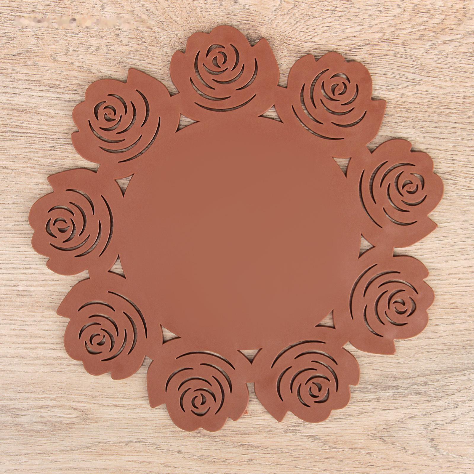 Подставка под горячее «Летний домик», 19 см, цвета МИКС