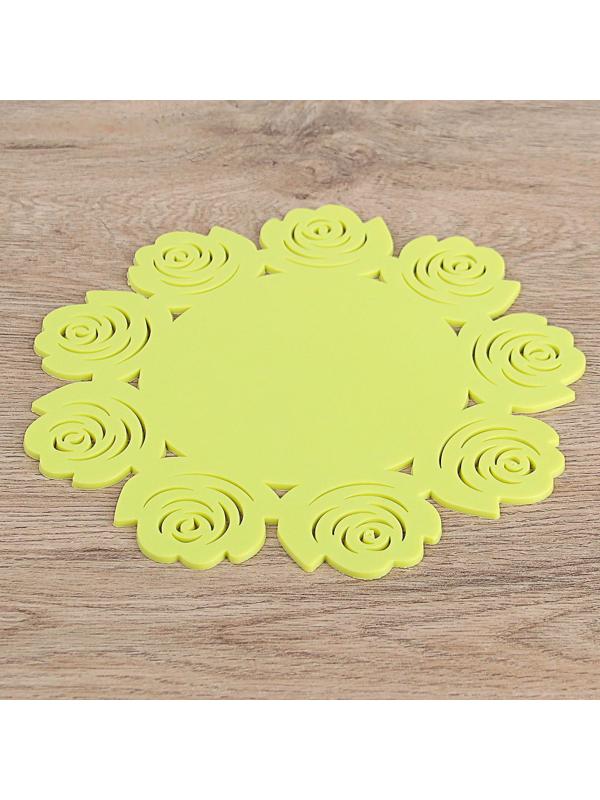 Подставка под горячее «Летний домик», 19 см, цвета МИКС