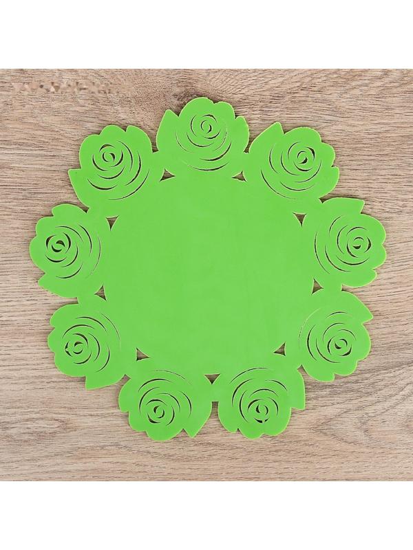 Подставка под горячее «Летний домик», 19 см, цвета МИКС