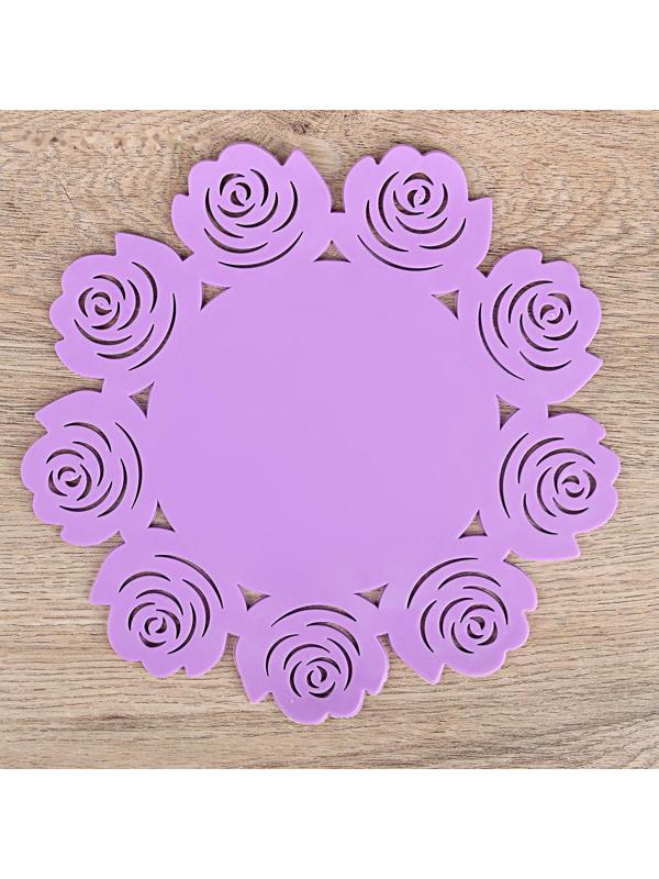 Подставка под горячее «Летний домик», 19 см, цвета МИКС