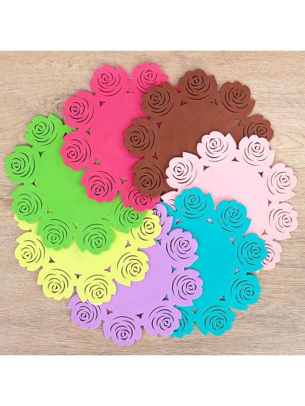 Подставка под горячее «Летний домик», 19 см, цвета МИКС