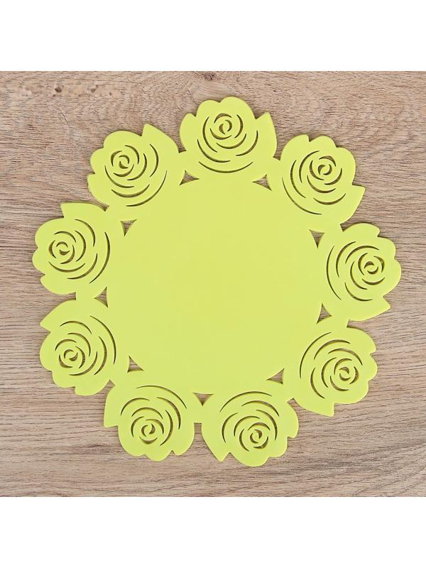 Подставка под горячее «Летний домик», 19 см, цвета МИКС