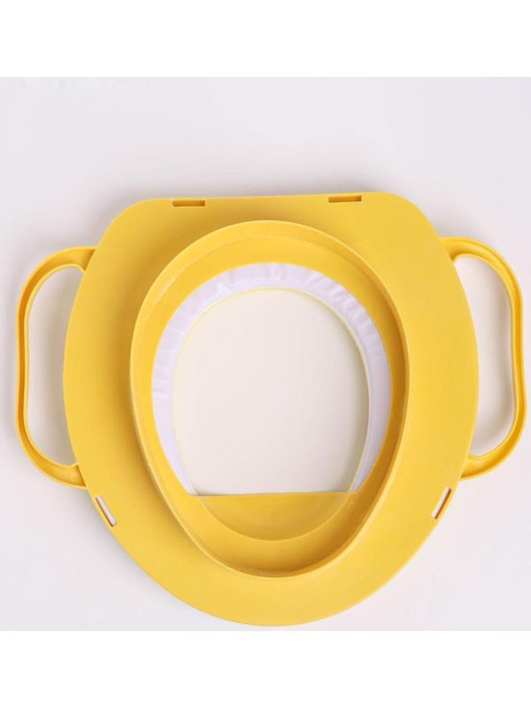 Сиденье для унитаза детское с ручками Доляна «Морские жители», 30×36 см