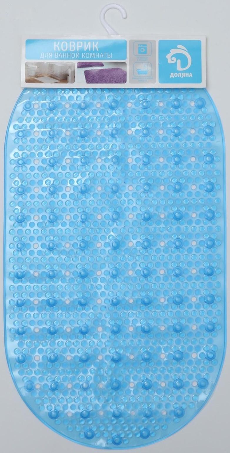 SPA-коврик для ванны на присосках Доляна «Пузырьки», 38×68 см, цвет МИКС
