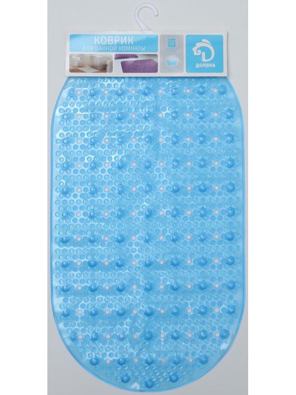 SPA-коврик для ванны на присосках Доляна «Пузырьки», 38×68 см, цвет МИКС