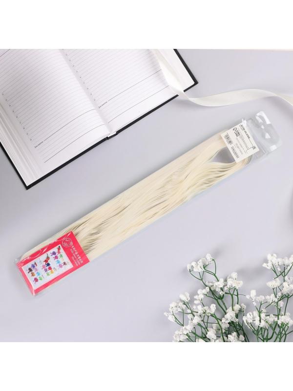 Бант-шар №3 перламутровый, цвет белый