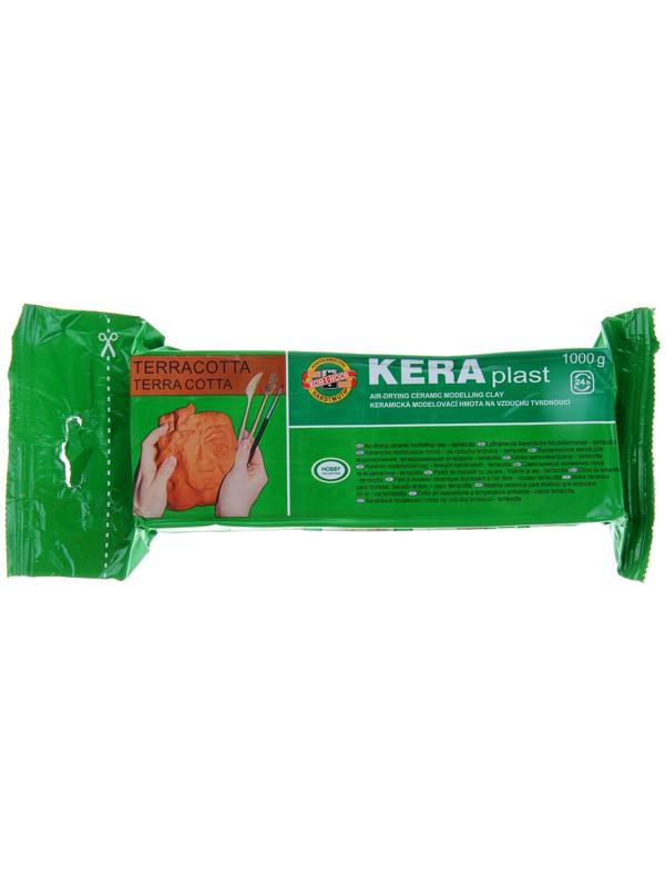 Масса для лепки отвердевающая 1000 г, Koh-i-Noor KERAPlast, натуральная, терракота