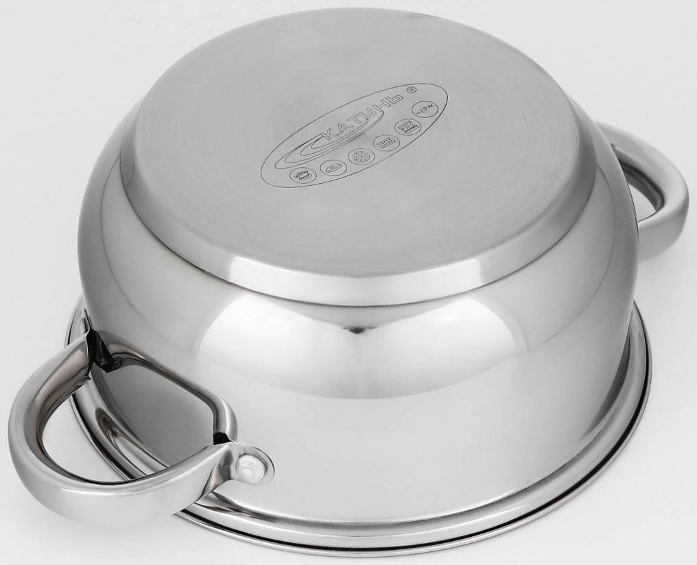 Набор кастрюль «Гретта», 2 предмета: 2,2 л; 3,2 л, капсульное дно