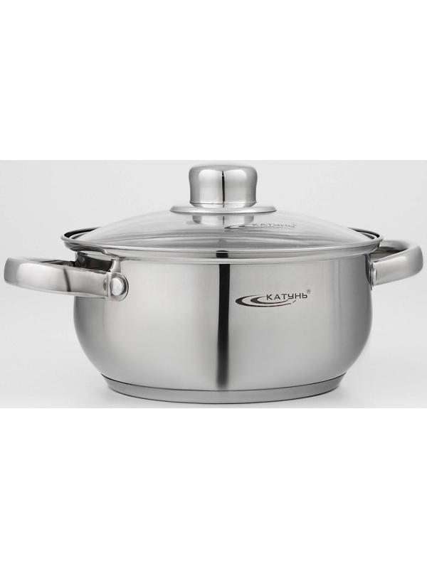 Набор кастрюль «Гретта», 2 предмета: 2,2 л; 3,2 л, капсульное дно