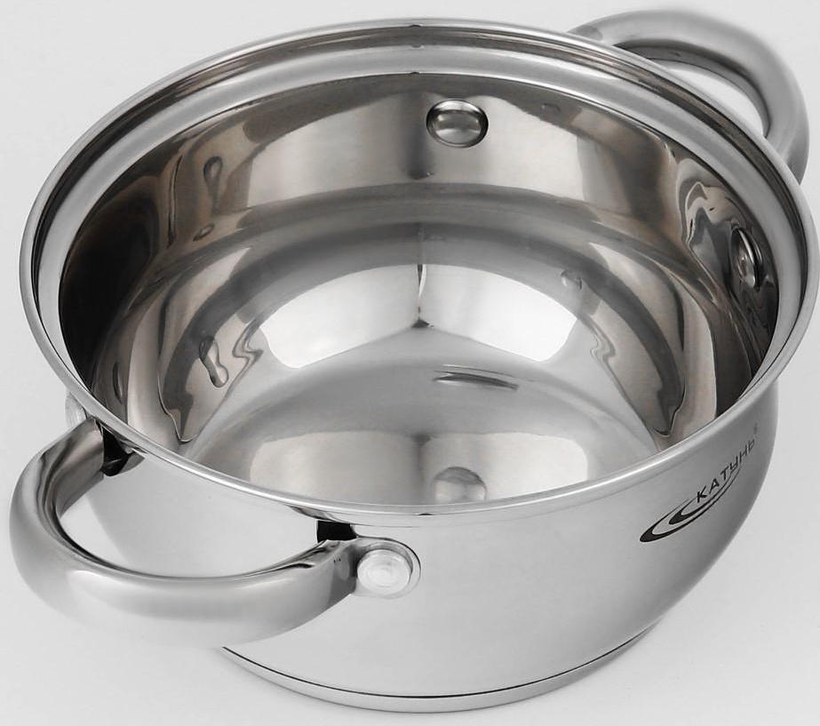 Набор кастрюль «Гретта», 3 предмета: 1,6/2,2/3,2 л, капсульное дно