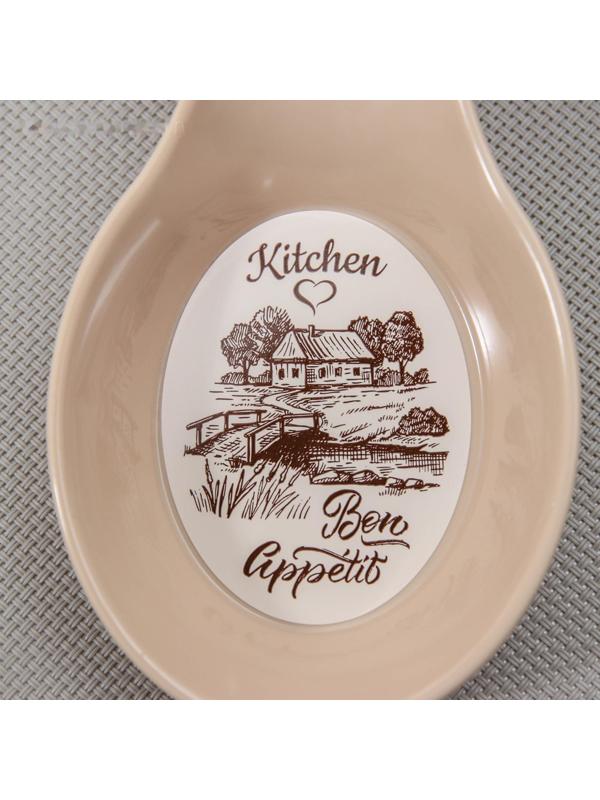 Подставка для ложки «Смайл», цвета МИКС