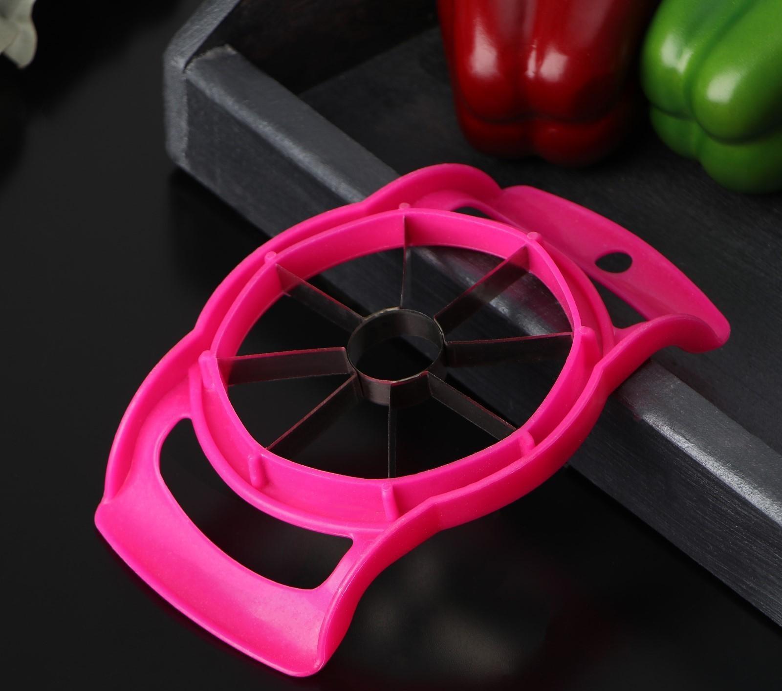 Овощерезка с ручками Доляна, d=11 см, цвет МИКС