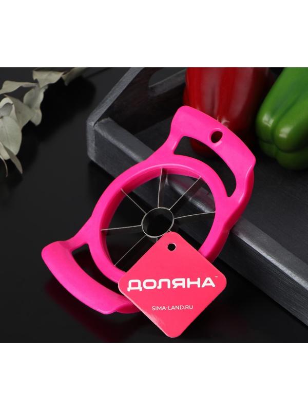 Овощерезка с ручками Доляна, d=11 см, цвет МИКС