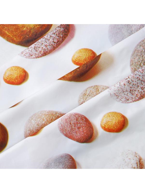 Штора для ванной Доляна «Галька», 180×180 см, EVA