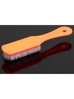 Щётка для овощей и фруктов с ручкой Доляна, 17×4×3 см, цвет МИКС