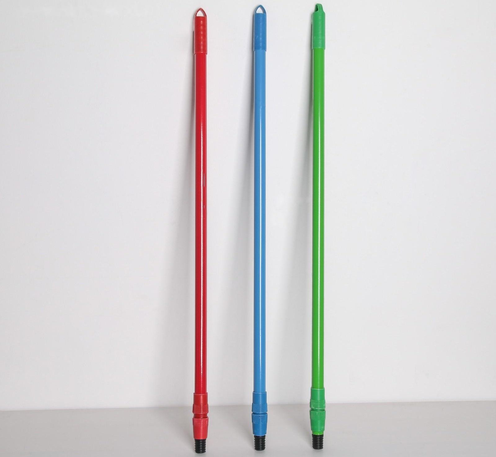 Черенок металлический телескопический 83-150 см, цвета МИКС