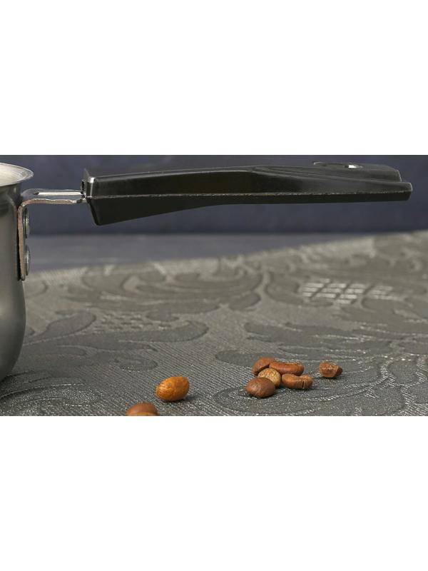 Набор турок для кофе из нержавеющей стали с ручками «Аромат», 4 предмета: 300 мл, 250 мл, 180 мл, 140 мл