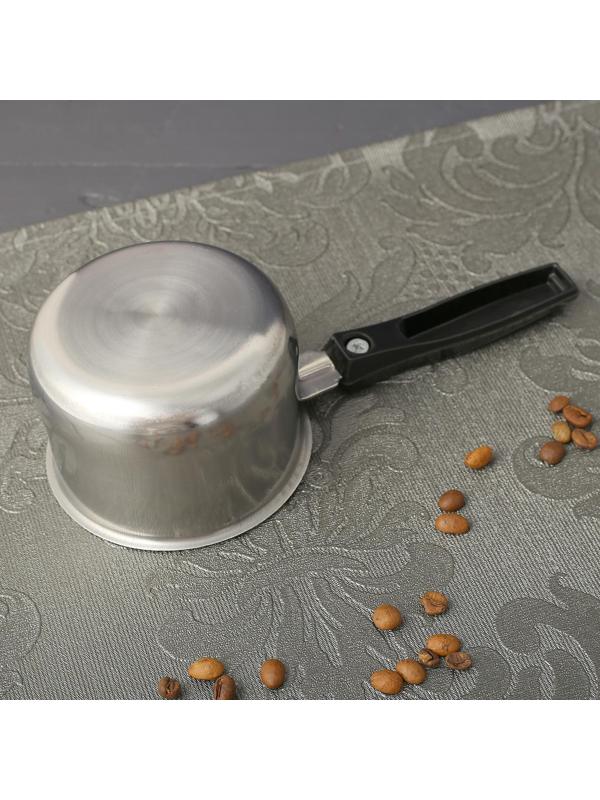 Набор турок для кофе из нержавеющей стали с ручками «Аромат», 4 предмета: 300 мл, 250 мл, 180 мл, 140 мл