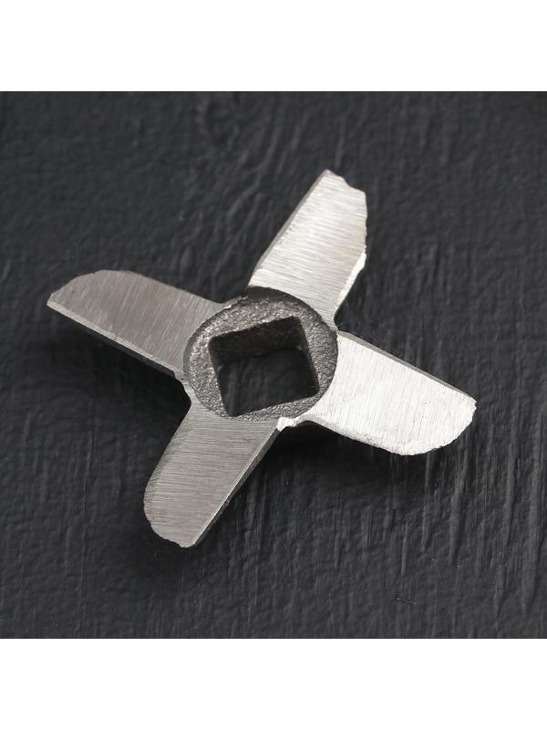 Нож для мясорубки А-8, центральное отверстие 1×1 см